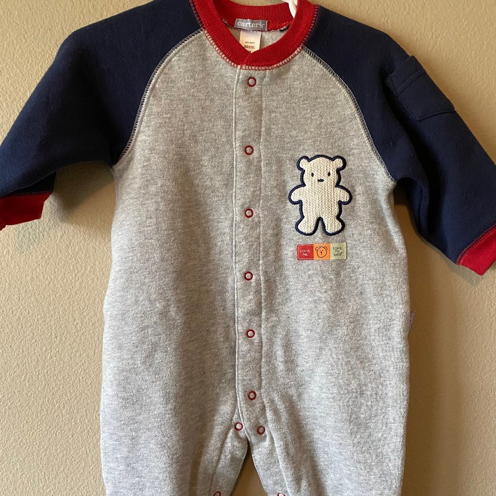 Lightly used kids Carter onesies-6months